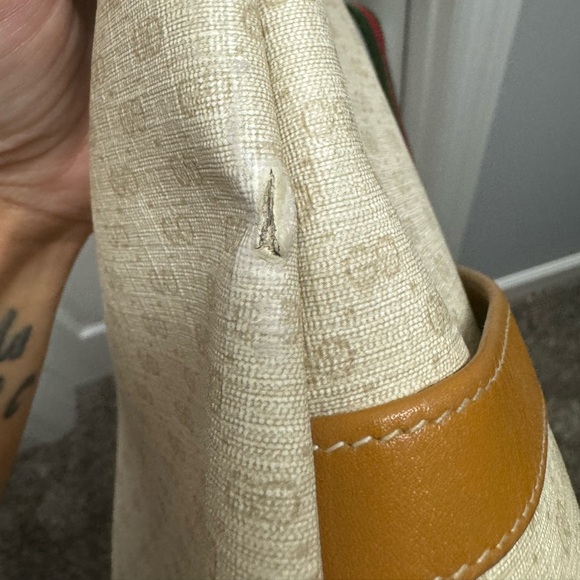 RARE Gucci Vintage East/West Tote Bag - Picture 6 of 8